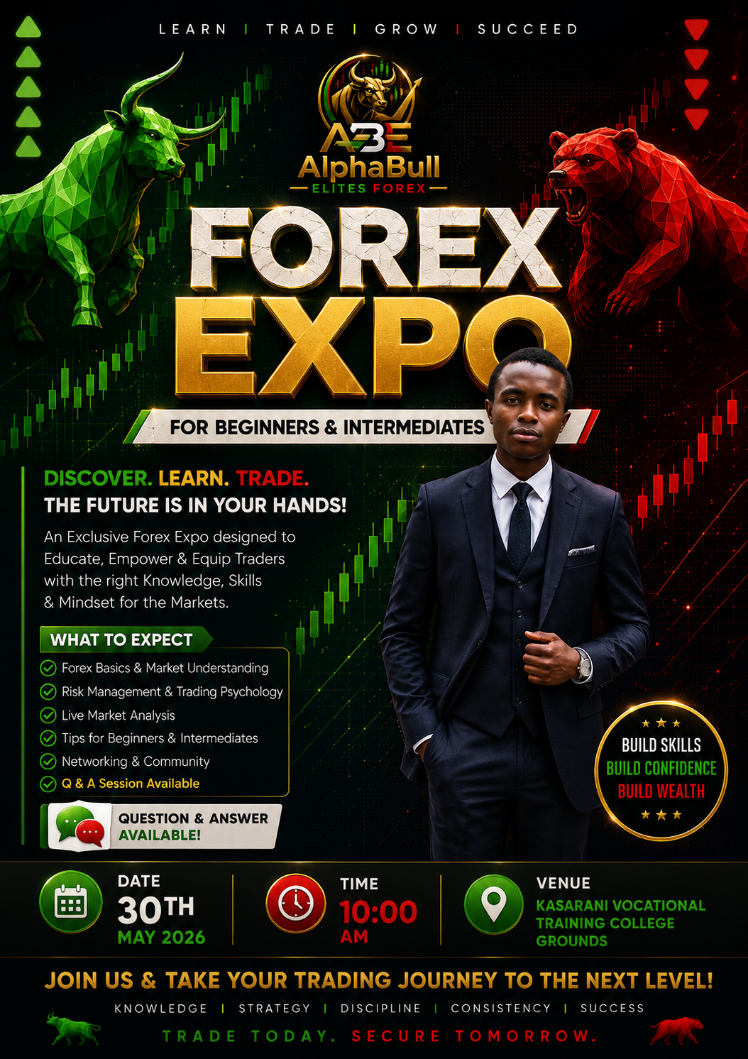 KAMULU FOREX EXPO event poster